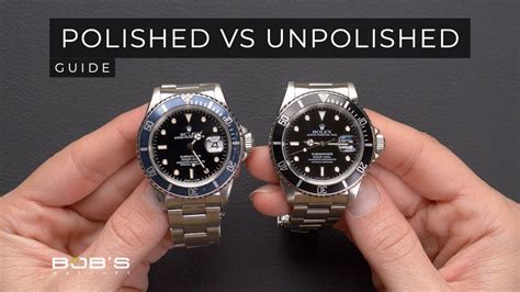 how to polish my rolex watch|rolex polishing problems.